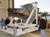 Solar Satellite Arrives at Vandenberg AFB for Launch